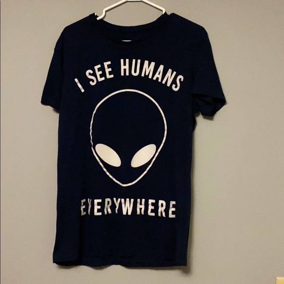I See Humans Everywhere T-shirt - Picture 1 of 2